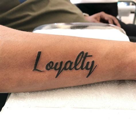 loyalty tattoo